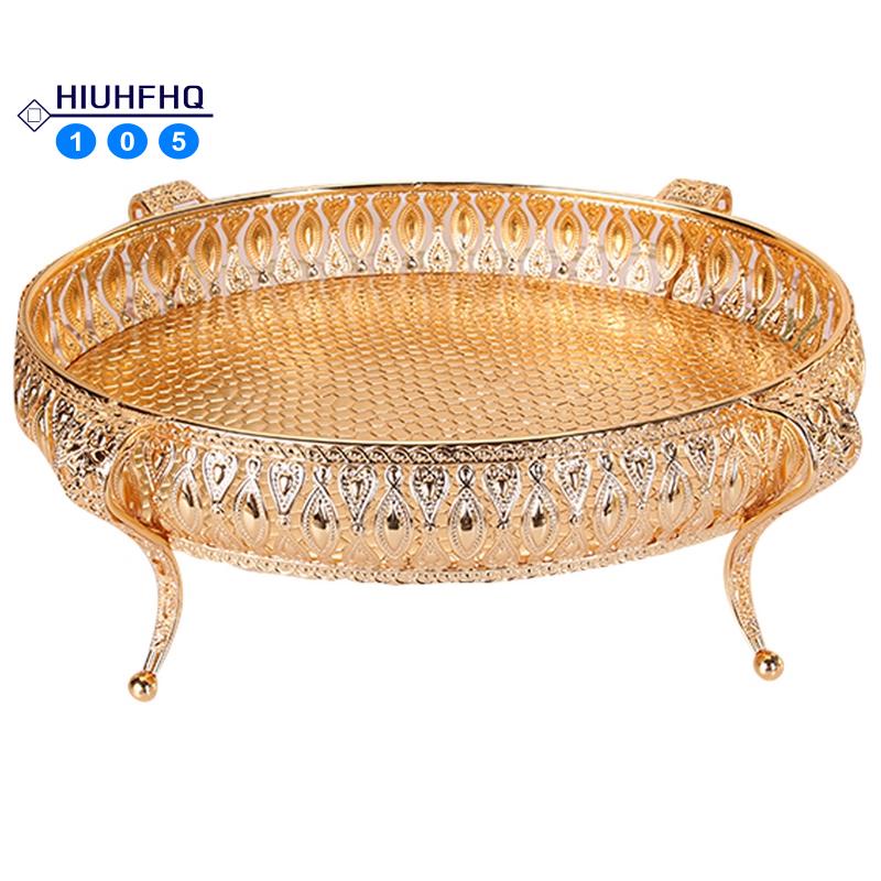 Khay Đựng Trái Cây Bằng Sắt Phong Cách Vintage Sáng Tạo