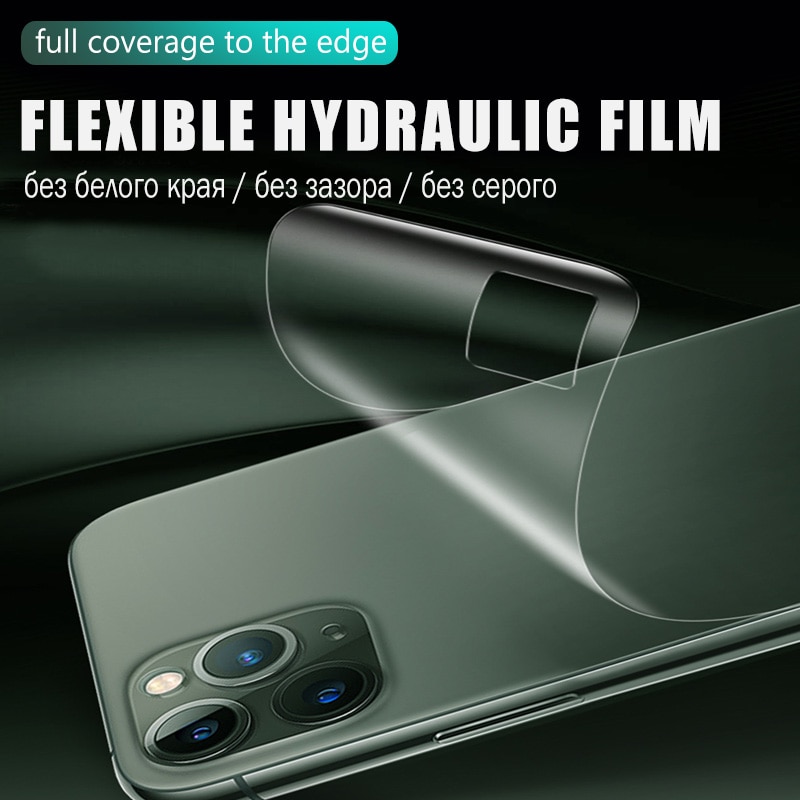 Phim dán hydrogel mềm bảo vệ mặt sau cho điện thoại Apple iPhone 12 Mini 12 Pro MAX