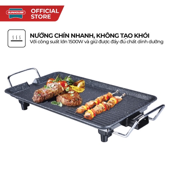 Bếp nướng điện mini SUNHOUSE 1500W SHD4607