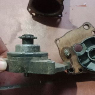 Củ đề xe máy chế mô tơ giảm tốc
