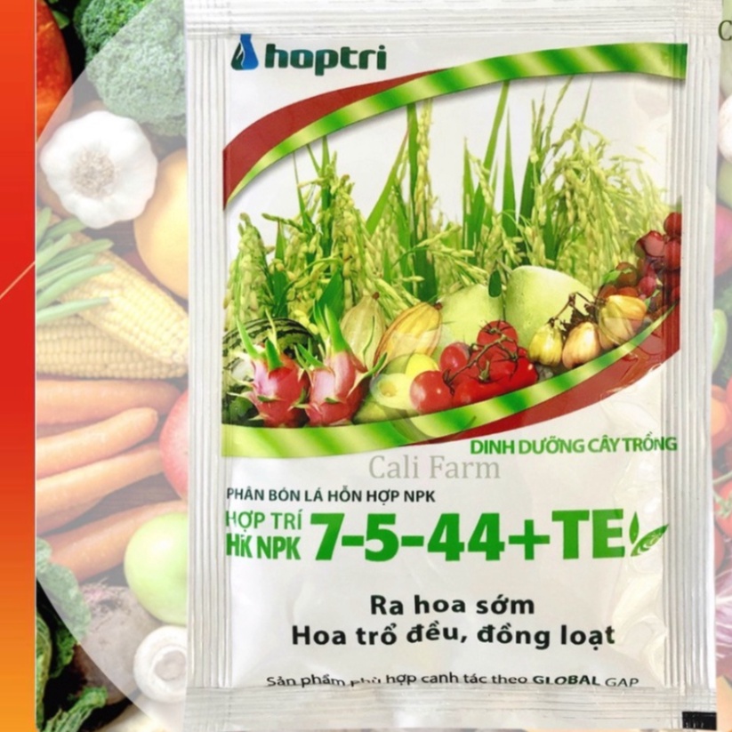 Phân bón lá vi lượng HK 7.5.44 Hợp Trí gói 250gr . Nông Dược Xanh
