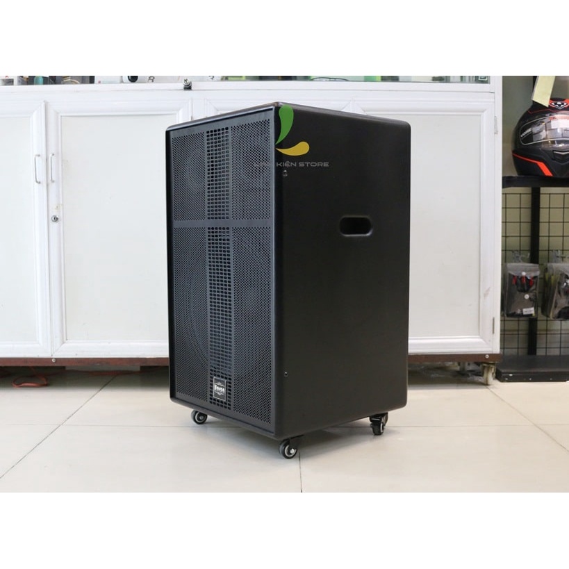 Loa kéo Hosan GD 10-15 công suất 600W, Bass 4 tấc, 1 treble, 1 loa trung, thiết kế thùng gỗ cao cấp