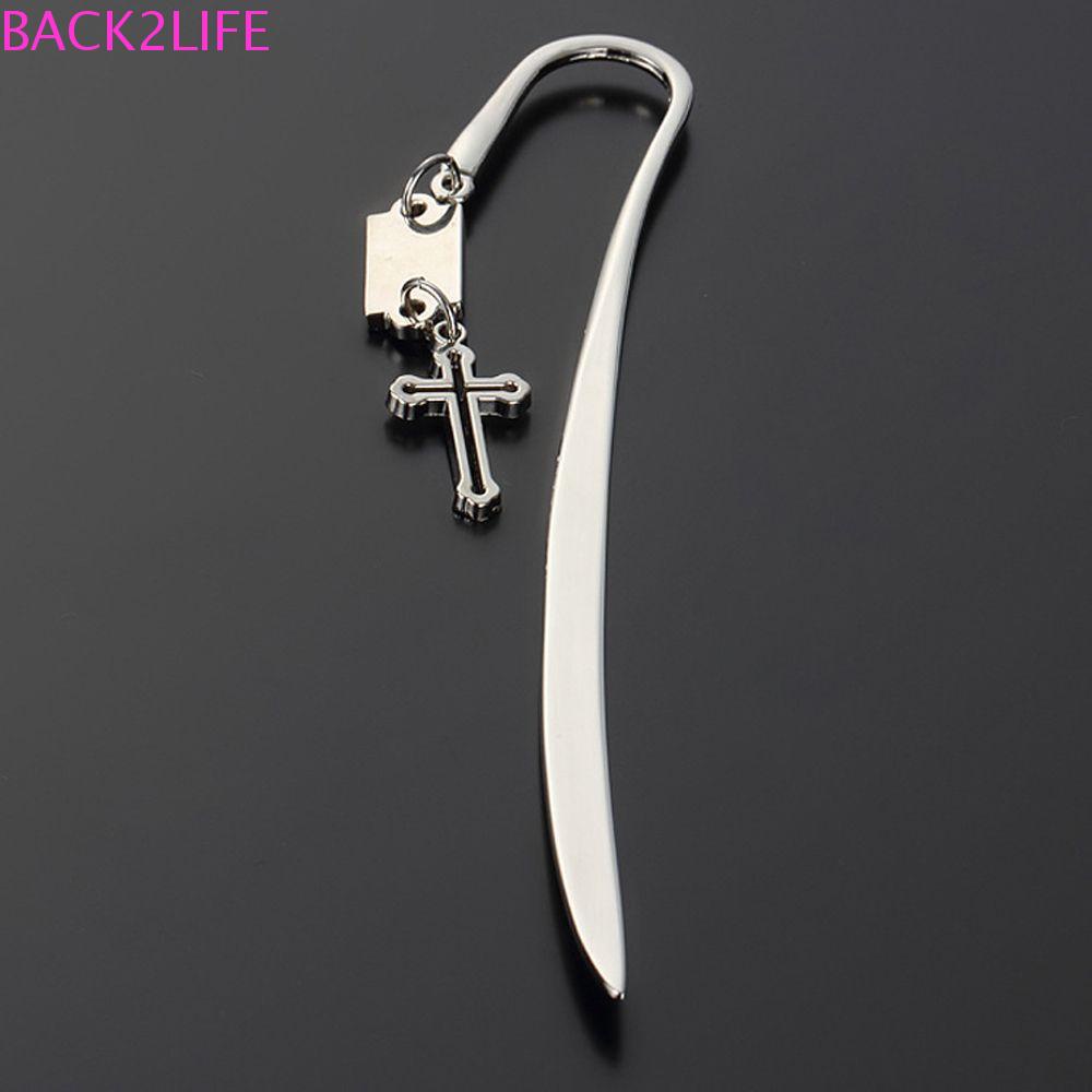 BACK2LIFE Metal Bookmarks Creative Hig Open Letter Stick Tool Bible Accessories School Office Decor Personalised Gift Letter Opener