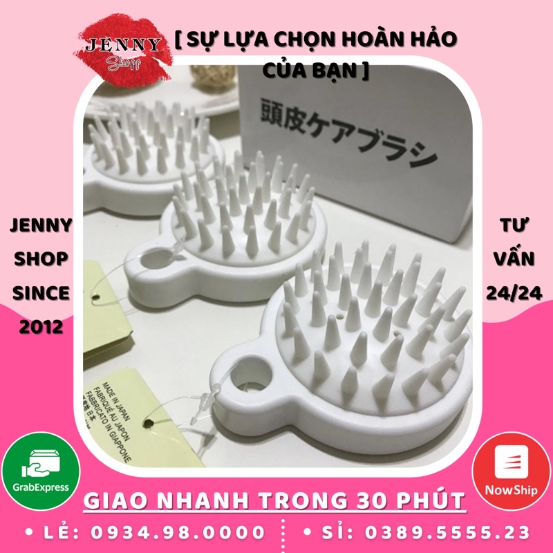 Lược Gội Đầu Massage Gai Silicon Mát Xa Da Đầu, Giảm Rụng Tóc, Kích Thích Mọc Tóc