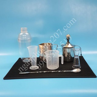 Commbo 8 dụng cụ pha chế quầy cà phê , barista