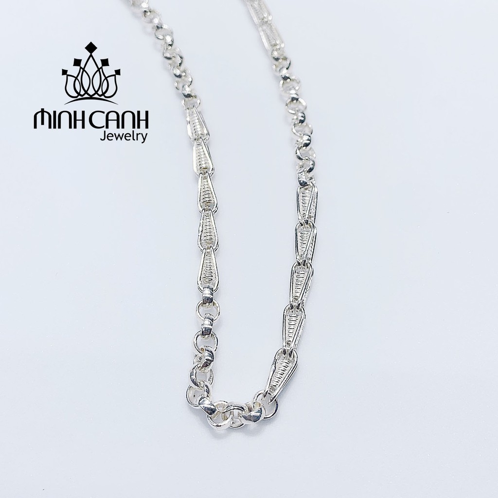 Vòng Đeo Cổ Bằng Bạc Dành Cho Bé MCJTE050 - Minh Canh Jewelry