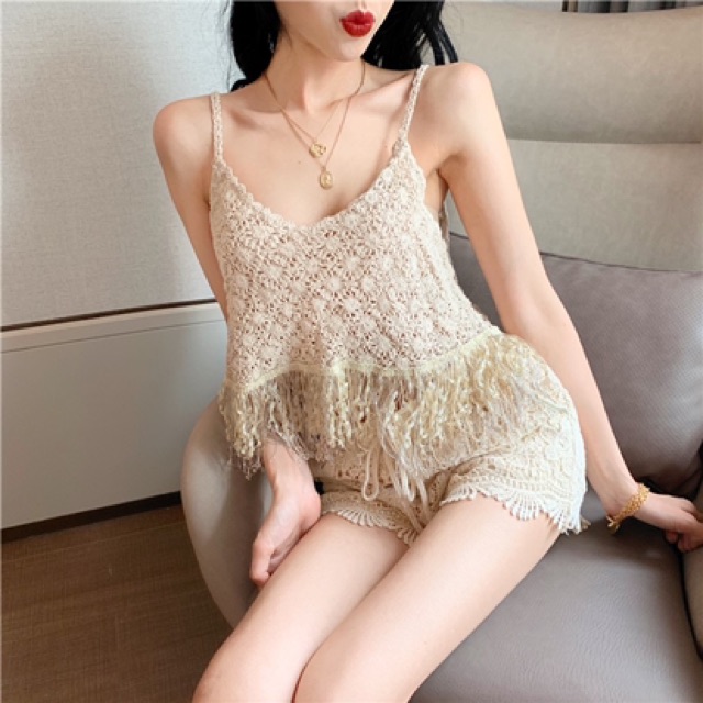 Set quần áo lưới đi biển hàng đẹp Quảng Châu | BigBuy360 - bigbuy360.vn