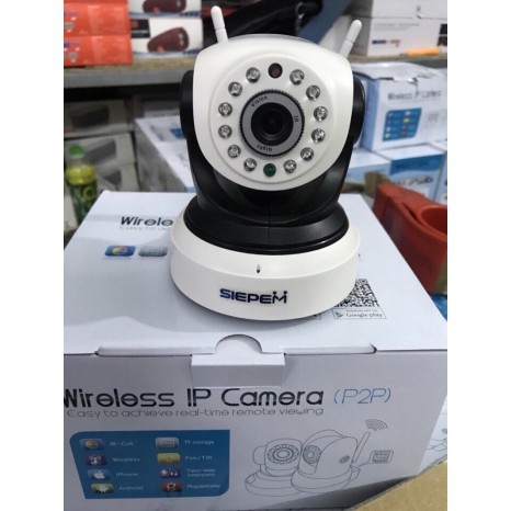 Camera IP Wifi Siepem S6203 Pro độ phân giải 1.0 Megapixel, có đàm thoại 2 chiều và chuyển động theo người