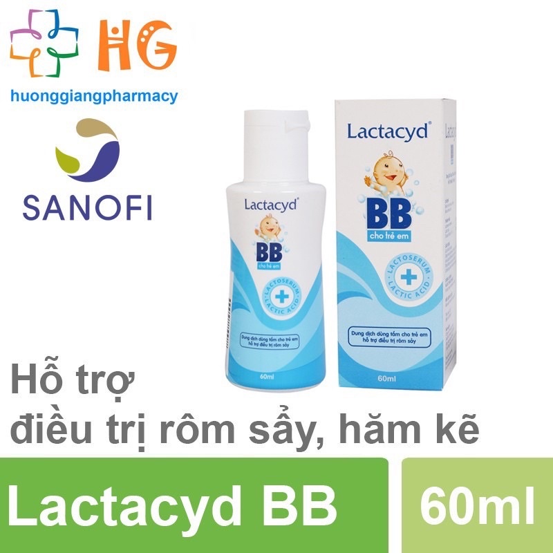 Sữa Tắm Gội Trẻ Em Lactacyd 60ml/chai