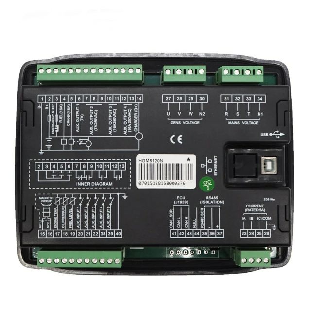 Bộ điều khiển máy phát điện Smartgen HGM6120N