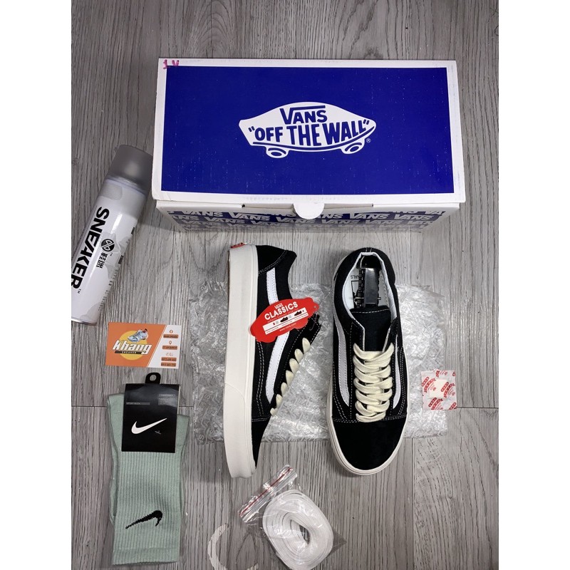 GIÀY SNEAKER VANS VAULT ĐEN KÈM BỘ QUÀ TẶNG GIÁ TRỊ