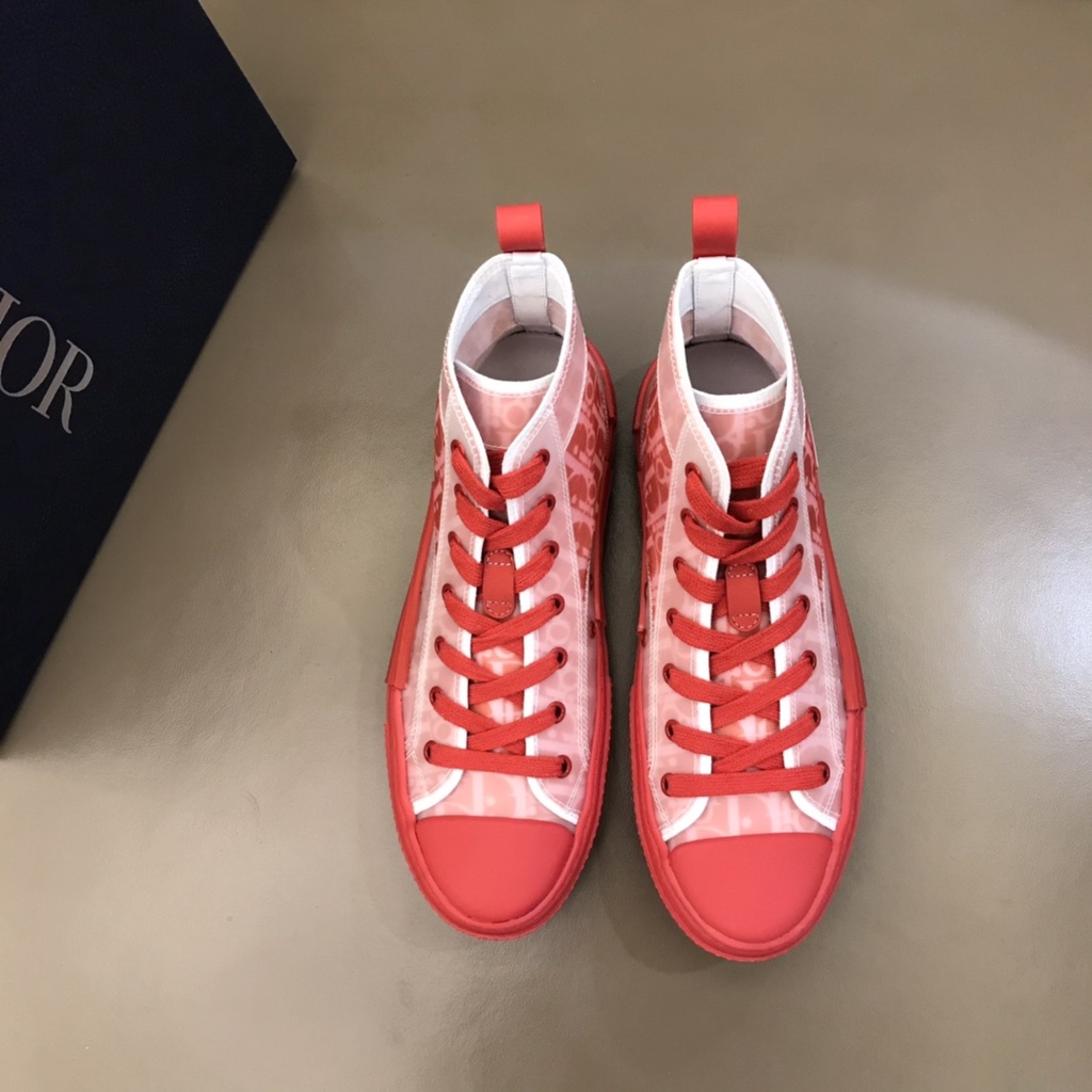 Giày sneakers cổ cao nam da thật DIOR CD năng động và trẻ trung với màu sắc đa dạng mang đến nhiều sự lựa chọn
