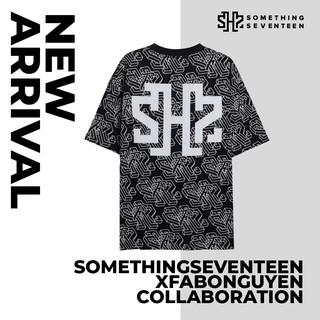 Áo Overprint Tee X Logo Something Seventeen X Fabo Nguyen