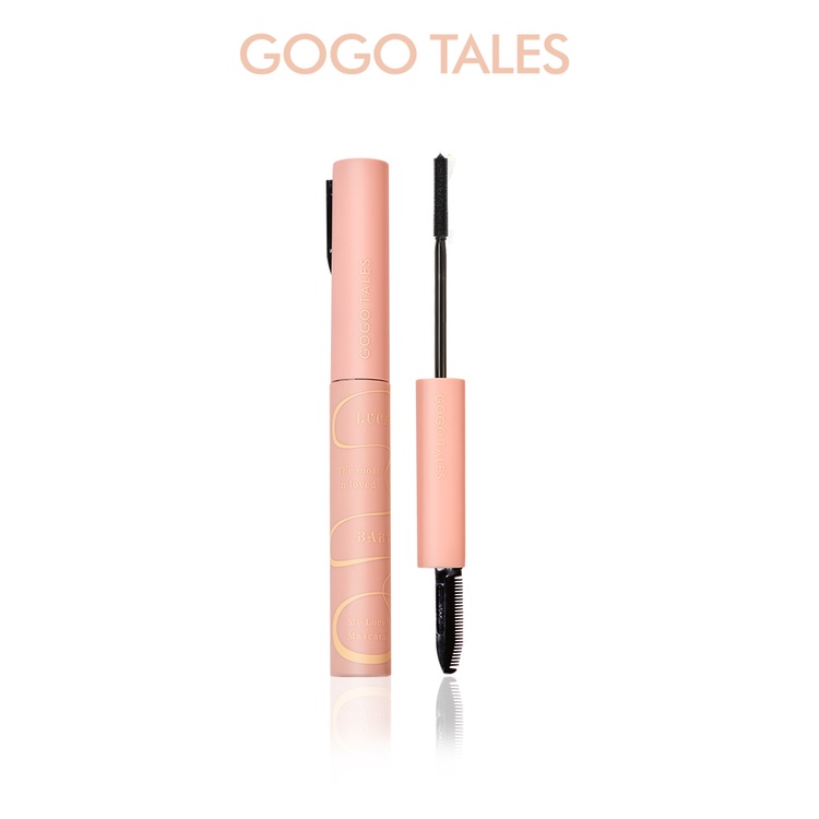Mascara GOGO TALES với lược làm dày và dài mi tự nhiên chống nước chống mồ hôi lâu trôi thích hợp cho người mới bắt đầu