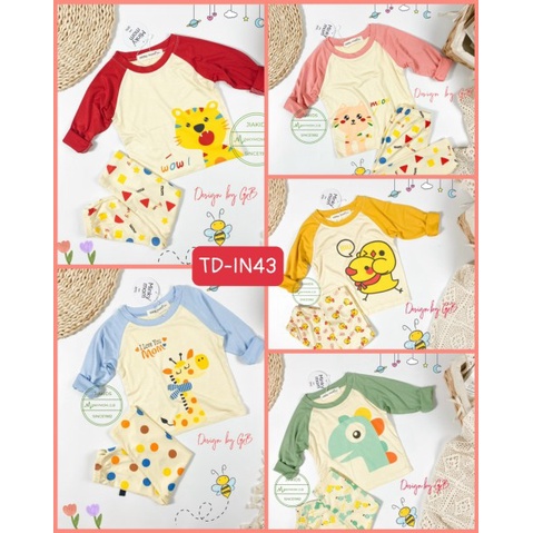 Bộ thun lạnh dài tay cho bé Minky Mom size Đại 130 - 150 từ 19 đến 30kg - STDM