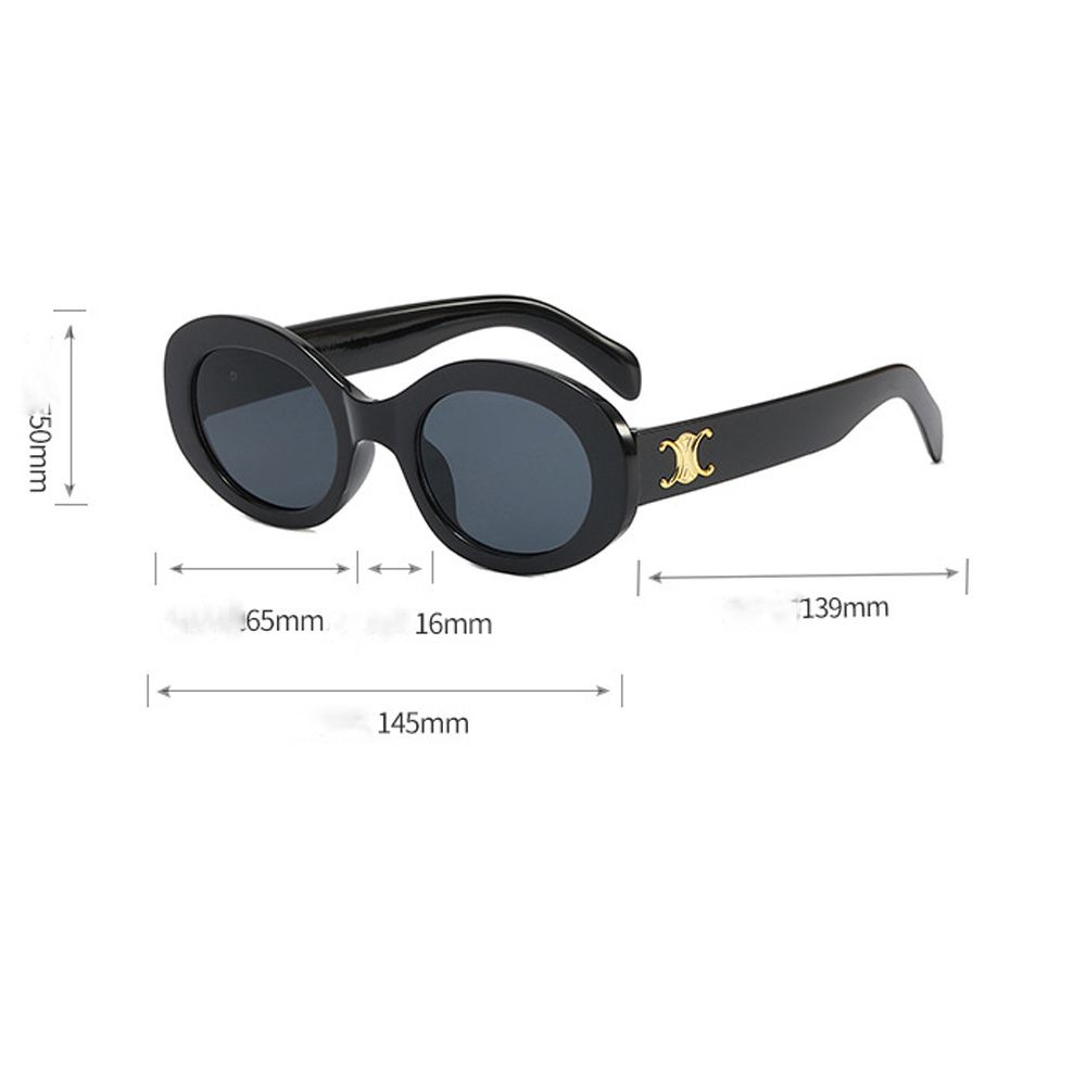 Kính mát gọng kim loại nhiều màu sắc phong cách Hàn Quốc cho nữ