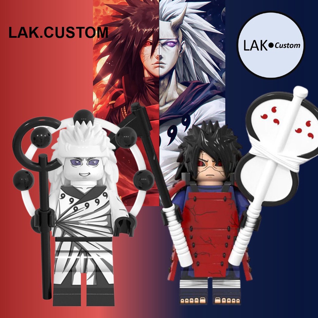 MADARA LỤC ĐẠO & UCHIHA MADARA ( LEGO NARUTO )