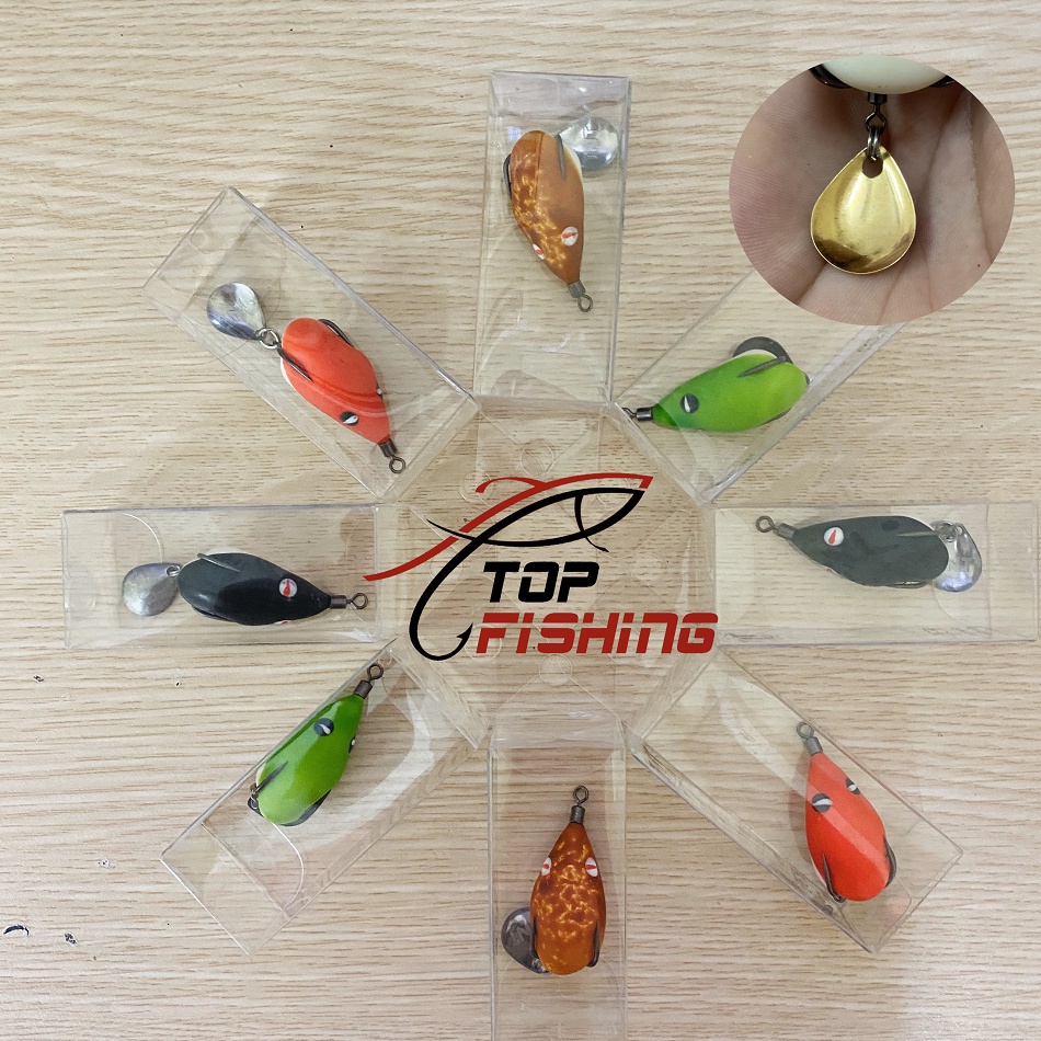 Nhái Hơi F35 TNT Lures ( Tặng Thìa Vàng Độ ) Dài 35mm - Nặng 8gam - Action Chìm - TopFishing