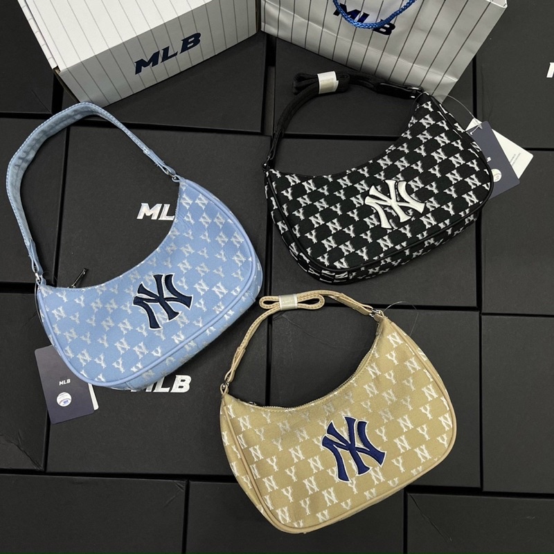 Túi MLB TQXK Dây rút bucket monogram, Túi Xách Đeo Vai Phong Cách thời trang