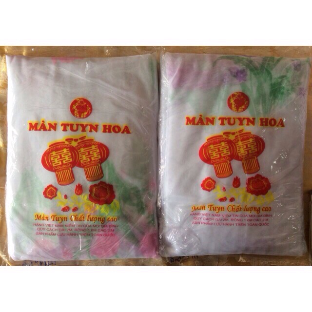 Màn tuyn hoa cao cấp