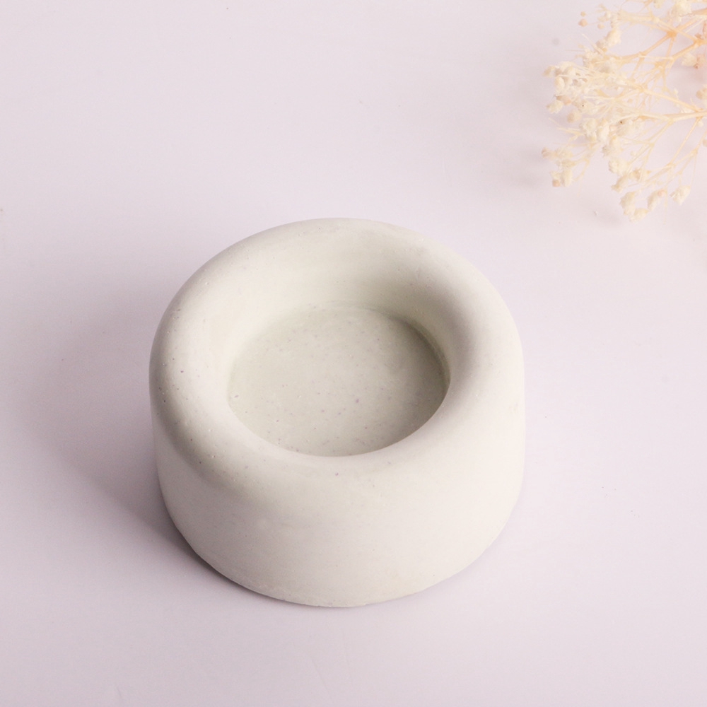 Khuôn silicone Làm Đế Nến Hình Bầu Dục Sáng Tạo