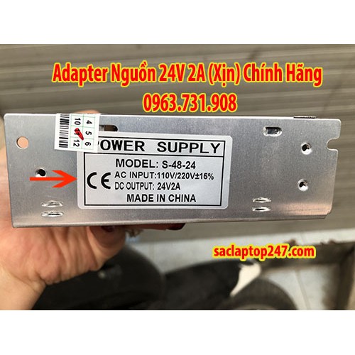 Nguồn tổ ong 24V 2A chính hãng