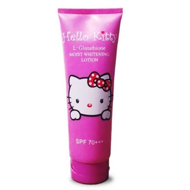 Kem Body HelloKitty L-Gutathione Moist Whitening Lotion 300 ml