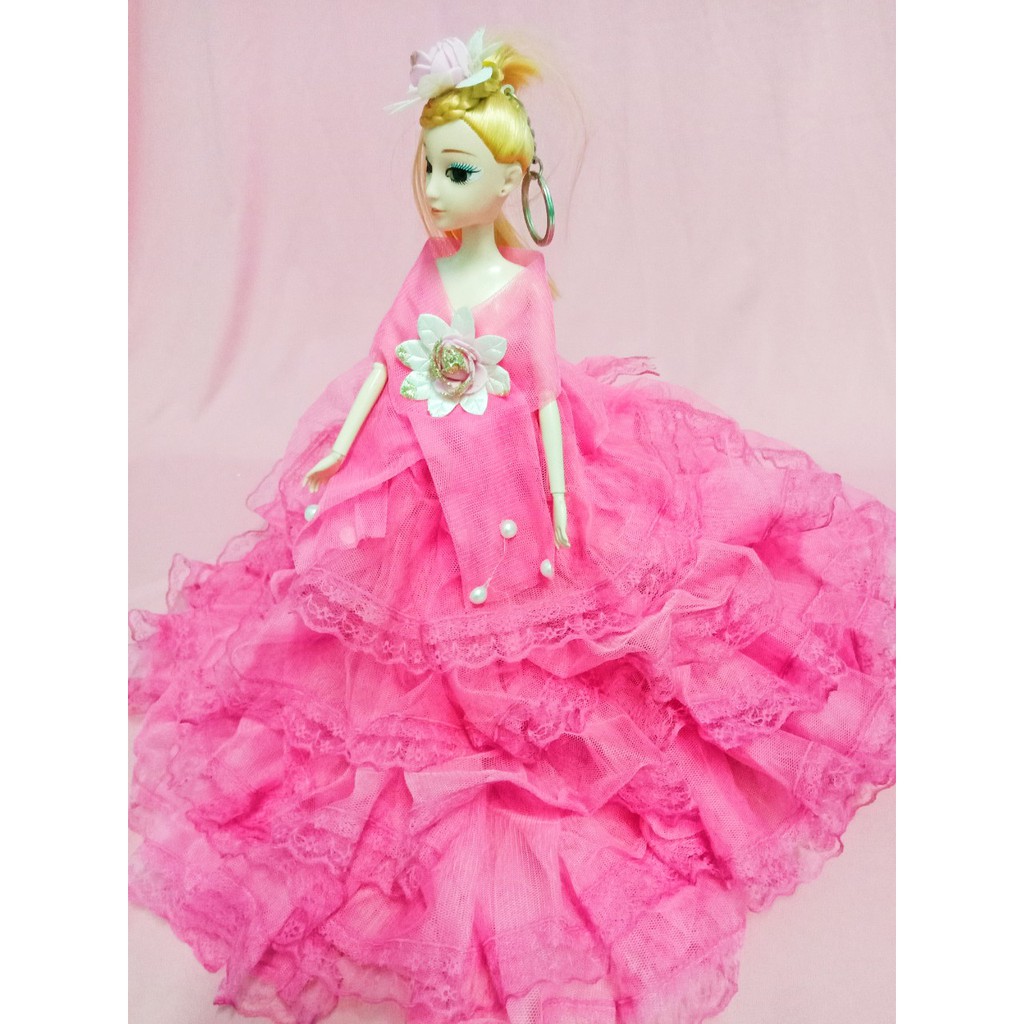 Búp bê Barbie cô dâu đẹp loại khớp