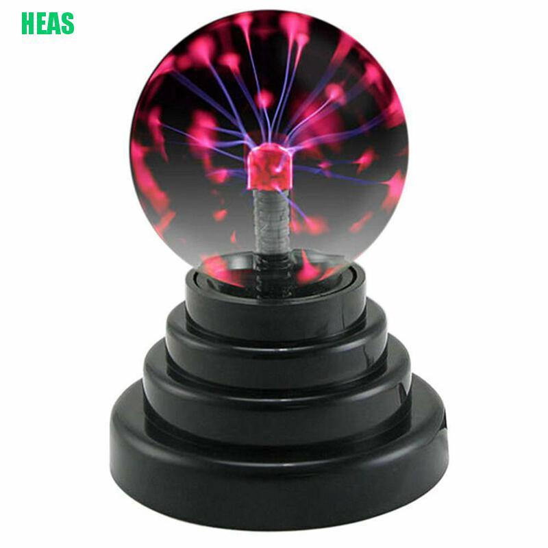 Đèn để bàn hình quả cầu ma thuật bằng kính plasma phong cách