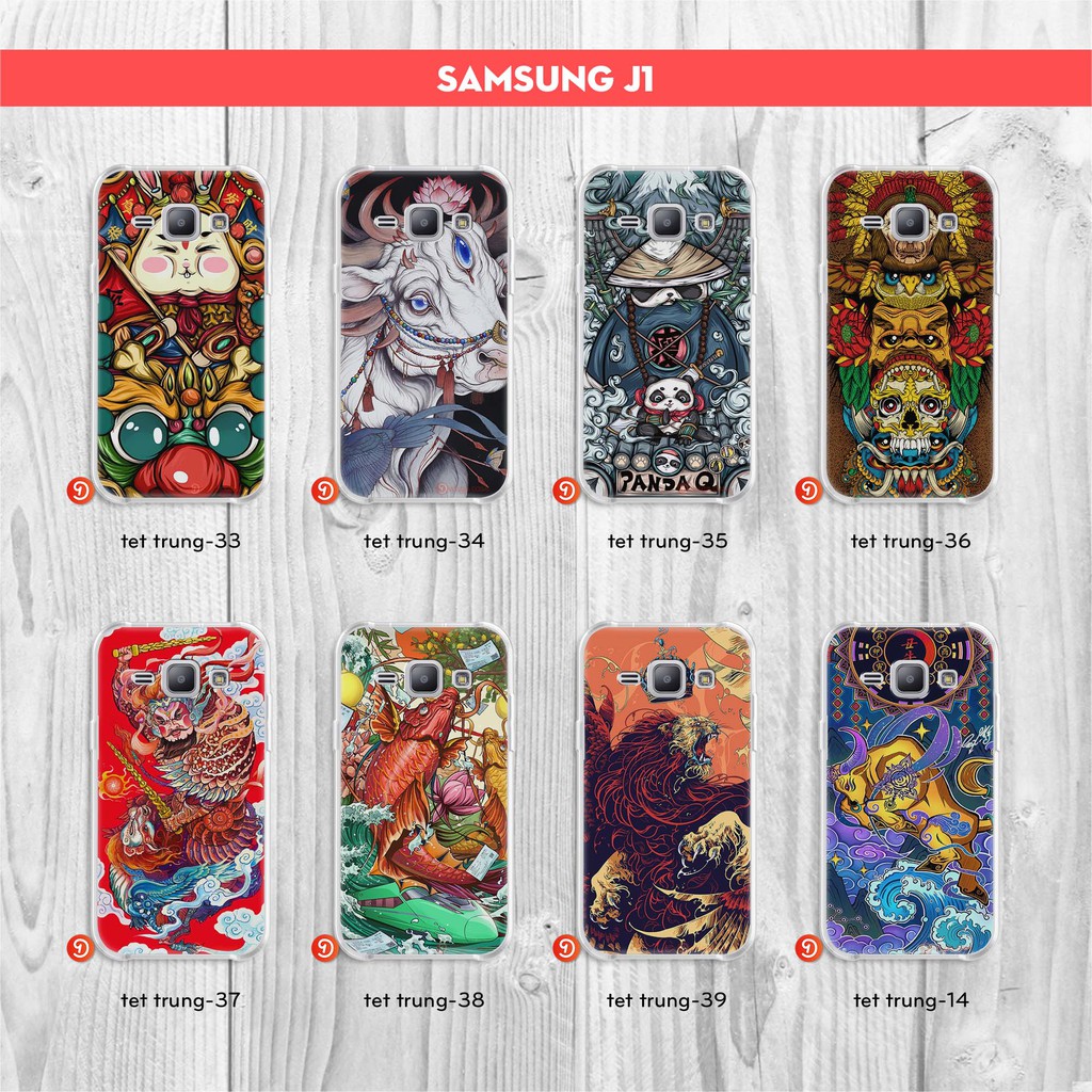 Ốp lưng điện thoại Samsung Galaxy J1 (2015)/ J1 (2016)/ J1 Mini in mẫu mèo thần tài chất ốp silicon trong suốt