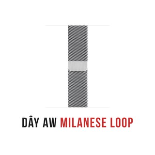 Dây Milanese Loop 38mm cho Apple Watch Series 1 | 2 | 3 | 4 | 5 (Dây thép Milan vàng, hồng  chính hãng cho AW)