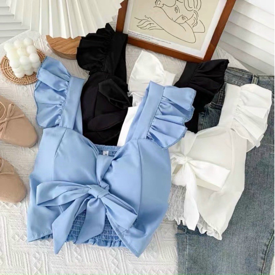 ÁO HAI DÂY CÁNH TIÊN CÓ MOD NGỰC CỰC XINH ALOHASHOP91