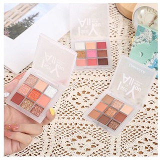 Phấn Mắt Nhũ Lameila 9 Ô Eye Shadow