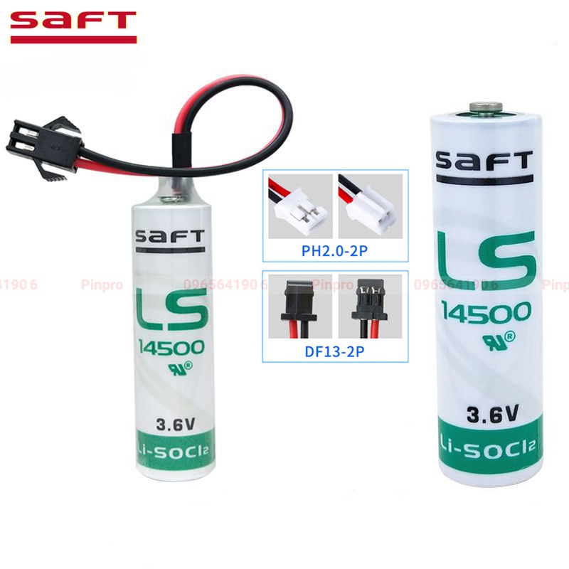 Pin SAFT LS14500 3.6V size AA chính hãng LS 14500