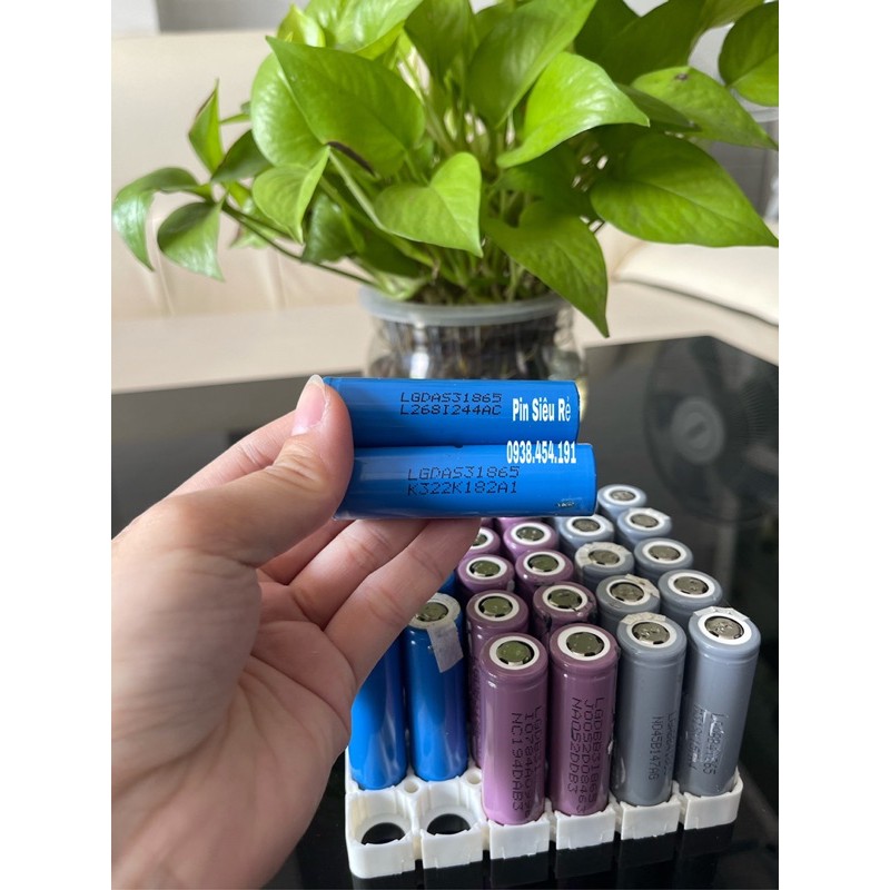 Pin 18650 LG Đủ Màu