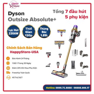 Máy Hút Bụi Dyson Outsize Absolute Plus  - Bảo Hành 24 Tháng