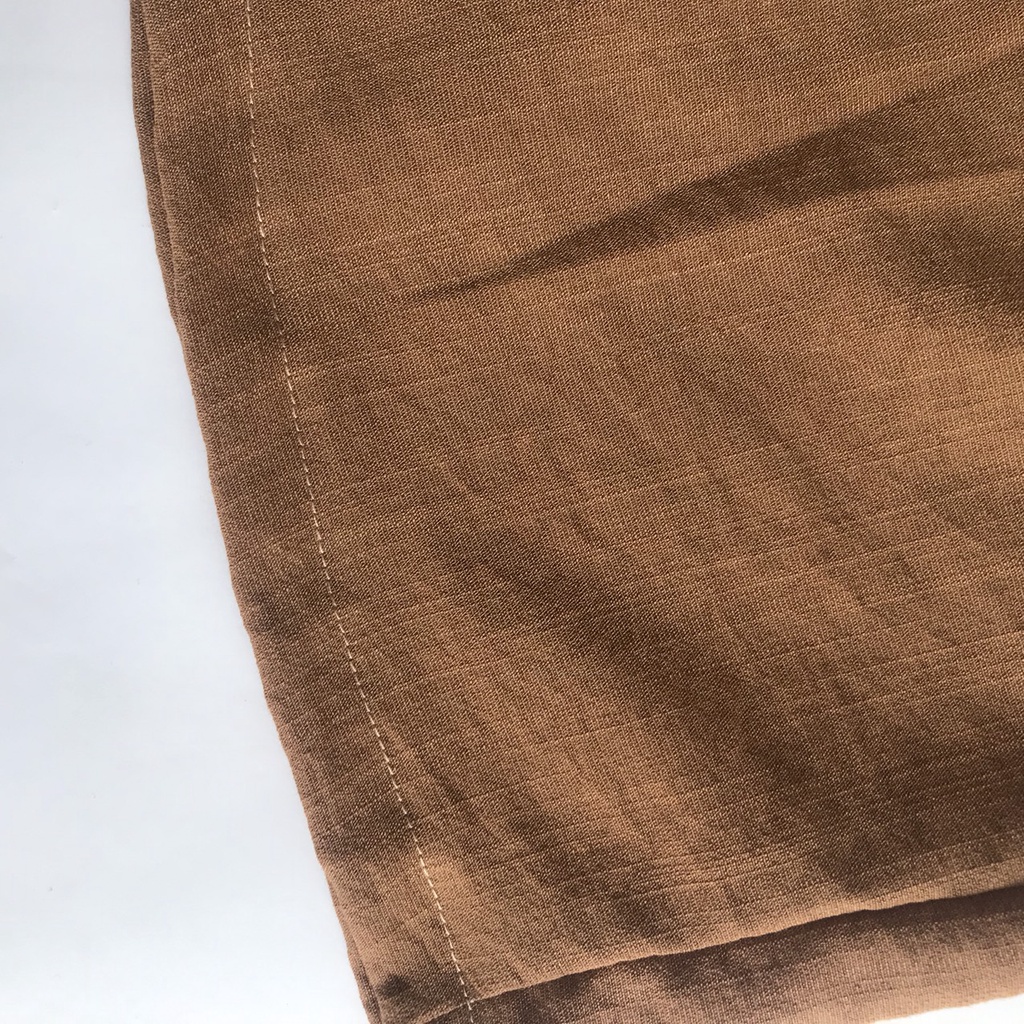 Quần Đùi Cạp Cao Bé Trai Bé Gái Chất Đũi Thoáng Mát Thấm Hút Mồ Hôi Size 10-35kg