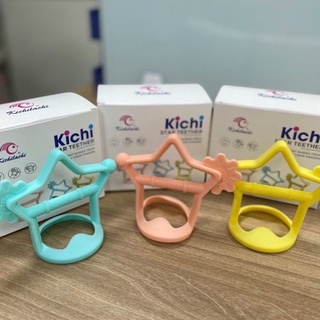 Gặm nướu Silicone Star đeo tay chống rơi, ngậm nướu cho bé từ 0 - 3 tuổi