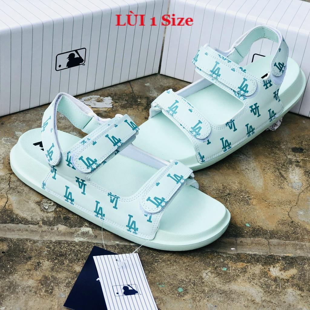 Giày Sandal 𝐌𝐋𝐁 ❤️FREESHIP + Hộp + Lùi 1 size❤️ giày xăng đan nam nữ MLB LA hottrend, đế Api bền và bám tốt