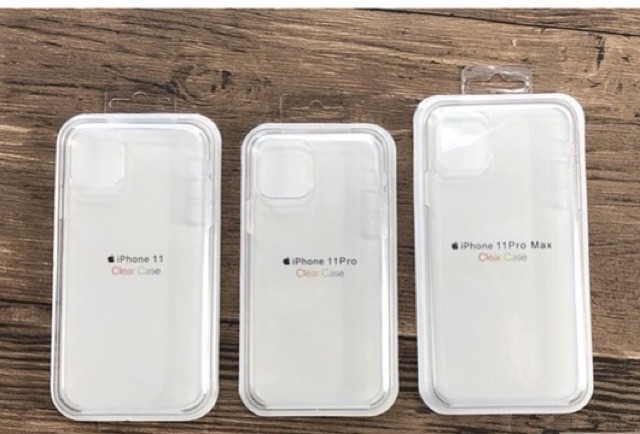 ⚡️IPHONE 11 MAX ⚡️ 6PLUS Clear Case ốp silicon dẻo chống sốc cao cấp