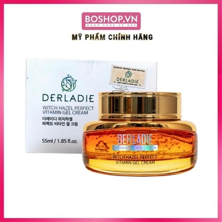 Kem Dưỡng Derladie Ngừa Mụn Giảm Thâm Witch Hazel Perfect Vitamin Gel Cream 55ml