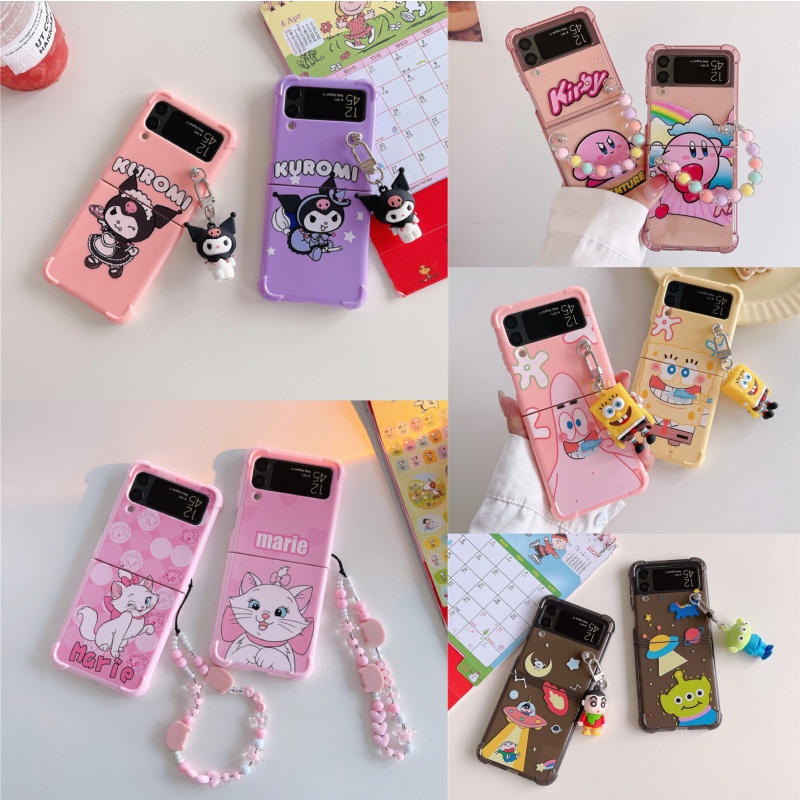 Ốp Điện Thoại Chống Sốc Họa Tiết Mèo Cho Samsung Galaxy Z Flip 3 Flip4 Case Mary Cat Kulomi Flip 4