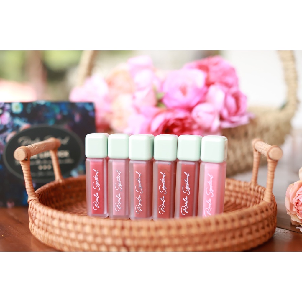 Son kem lì - Son sạch lâu trôi, không chì Rosalia chiết xuất từ hoa hồng hữu cơ organic