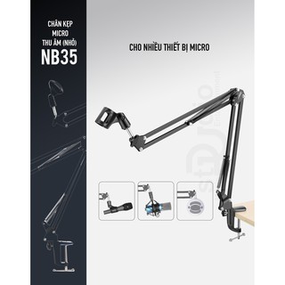 Chân Microphone NB-35 (nhỏ) -Chân Micro kẹp bàn, giá đỡ Micro