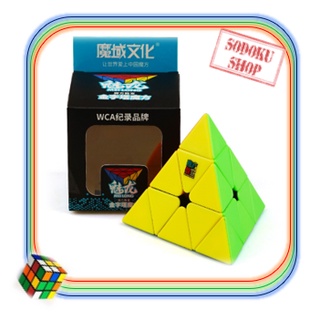 05011 rubik pyraminx stickerless moyu meilong mfjs rubik tam giác