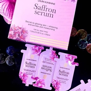 [CHÍNH HÃNG LAURA SUNSHINE] 1 TÚI SERUM NHỤY HOA NGHỆ TÂY 1.5ML - SAFFRON SERUM LAURA SUNSHINE