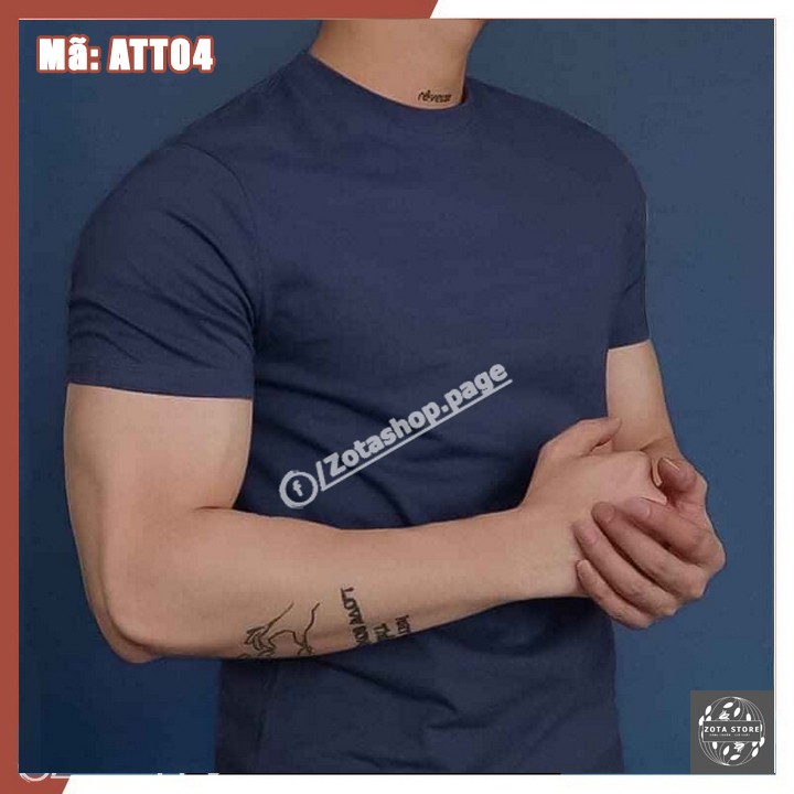 Áo thun nam trơn ZOTA tay ngắn cổ tròn chất cotton tici mịn mát nhiều màu