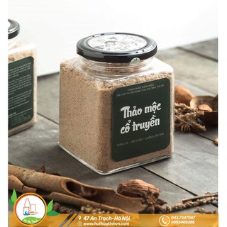 Hũ thủy tinh / Lọ thủy tinh nắp nhôm xoáy đựng gia vị thực phẩm 750ML