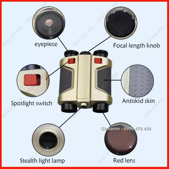 ĐỒ CHƠI ỐNG NHÒM NHÌN ĐÊM NIGHT SCOPE CHẠY PIN - 9146