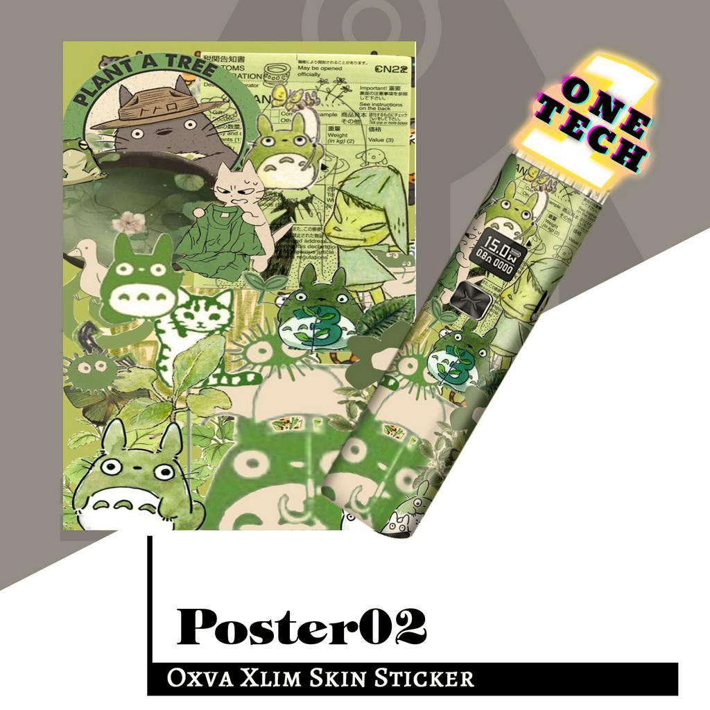 Miếng dán Skin Poster kim tuyến cho X.lim V2, rill X, SE, Favostix, Feelin, Flexus, Gotex, Ursa Nano, Origin Mini